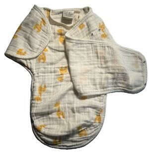 Aden + Anais Easy Swaddle Wrap 0-3M Muslin Animal Print
